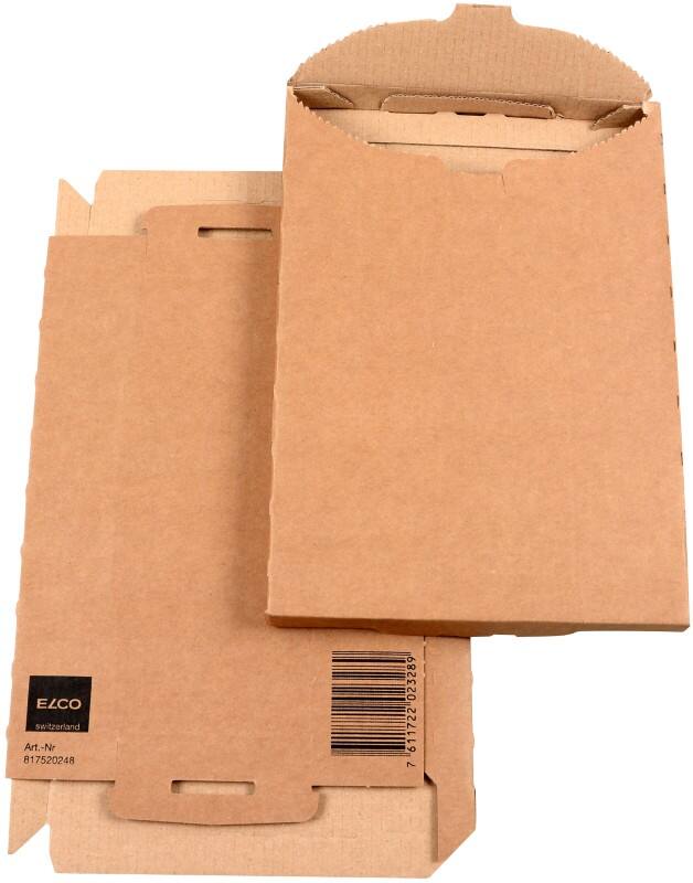 Elco Postdoos Dubbelwandig Karton 172 (B) x 20 (D) x 245 (H) mm Bruin Pak van 25