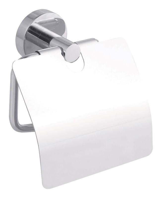 tesa Smooz Toiletroldispenser Chroom, metaal Zilver