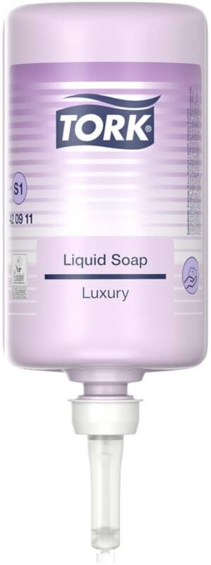 Tork Handzeep Citroen, Fruit, Bloem S1 Lichtpaars 1 L Pak van 6