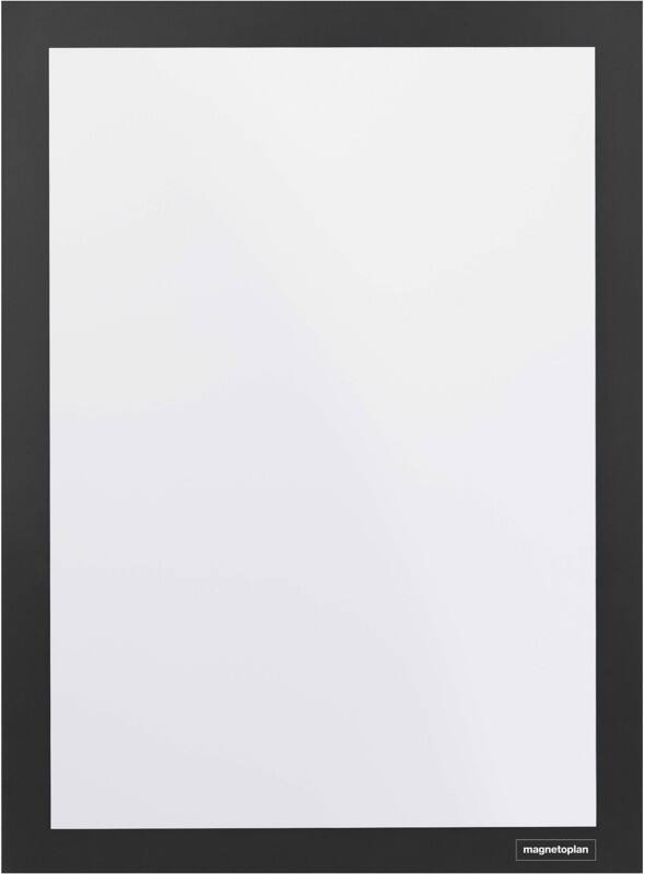 magnetoplan magnetofix A5 Magnetische lijst Zelfklevend Zwart Klevend PP (polypropyleen) 1132212 12,6 (B) x 0,6 (D) x 18,8 (H) cm 1132212 2 Stuks
