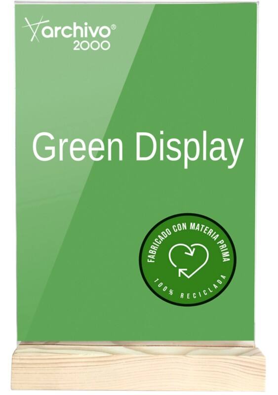 Archivo 2000 Bordhouder A4 liggend T-vorm 21 (B) x 4 (D) x 33 (H) cm Transparant  