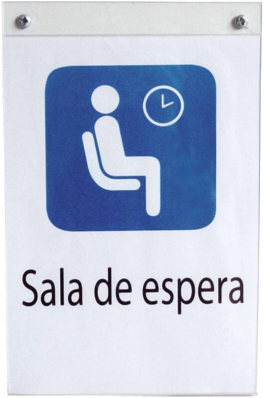 Archivo 2000 Bordhouder A3 staand Wandmontage 30 (B) x 44,5 (H) cm Transparant