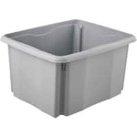 keeeper Opbergbox 24 l Grijs 34,5 x 41 x 22 cm