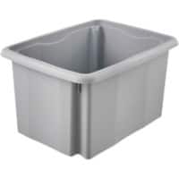 keeeper Opbergbox 15 l Grijs 28,5 x 38 x 20,5 cm