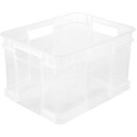 keeeper Opbergbox 16 l Transparant 27 x 35 x 22 cm