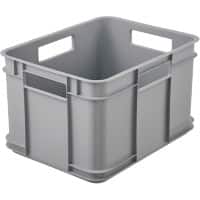 keeeper Opbergbox 16 l Grijs 27 x 35 x 22 cm