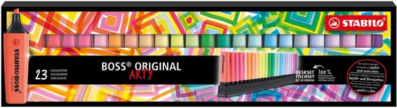 STABILO Boss Original Markeerpen Set 23 stuks