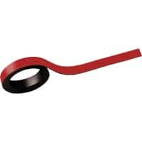 Maul Magneetstrip 1 cm x 1 m Rood 6520325 2 Stuks