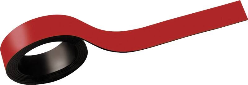 Maul Magneetstrip 1,5 cm x 1 m Rood 6520525 2 Stuks