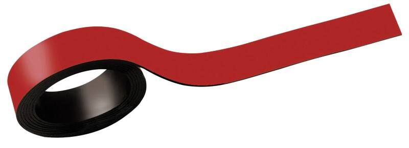 Maul Magneetstrip 2 cm x 1 m Rood 6520725 2 Stuks