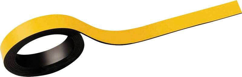 Maul Magneetstrip 1 cm x 1 m Geel 6520315 2 Stuks