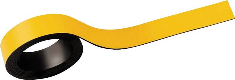 Maul Magneetstrip 1,5 cm x 1 m Geel 6520515 2 Stuks