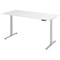Zit-sta-bureau T-Voet 1.800 (B) x 800 (D) x 1.295 (H) mm Hout, metaal
