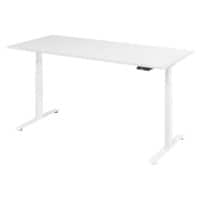 Elektrisch hoogteverstelbaar Zit-sta-bureau T-Voet 1.800 (B) x 800 (D) x 1.295 (H) mm Hout, metaal