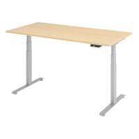 Zit-sta-bureau VLXK6516/3/S Beige, grijs 1.600 x 800 x 1.295 mm