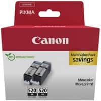 Canon 520 Origineel Inktcartridge Zwart Duopak 2 Stuks