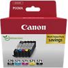Canon 570, 571 Origineel Inktcartridge Cyaan, Geel, Magenta, Zwart Multipak van 5