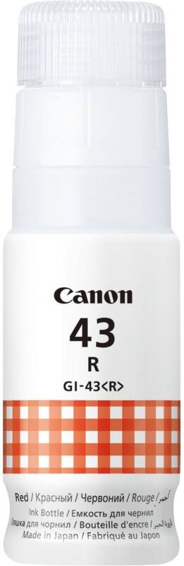 Canon GI-43R Originele Inktfles Rood