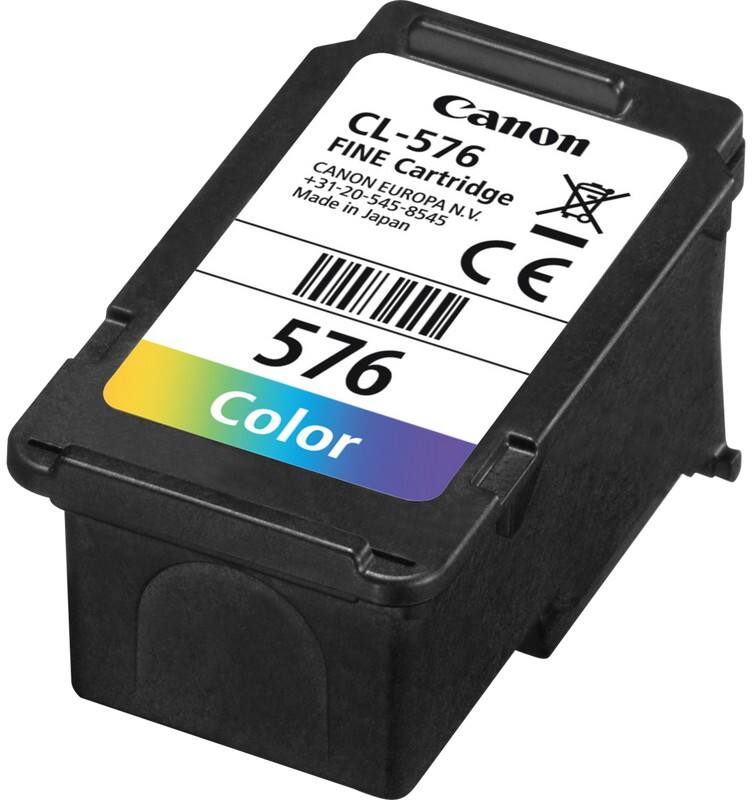 Canon CL-576 Originele Inktcartridge Cyaan, magenta, geel