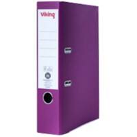 Viking Breed Ordner A4 75 mm Violet 2 Ringen Karton Mat Staand