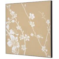 SHOWDOWN Japanese Blossom Textielen Wanddecoratie Multikleur Aluminium