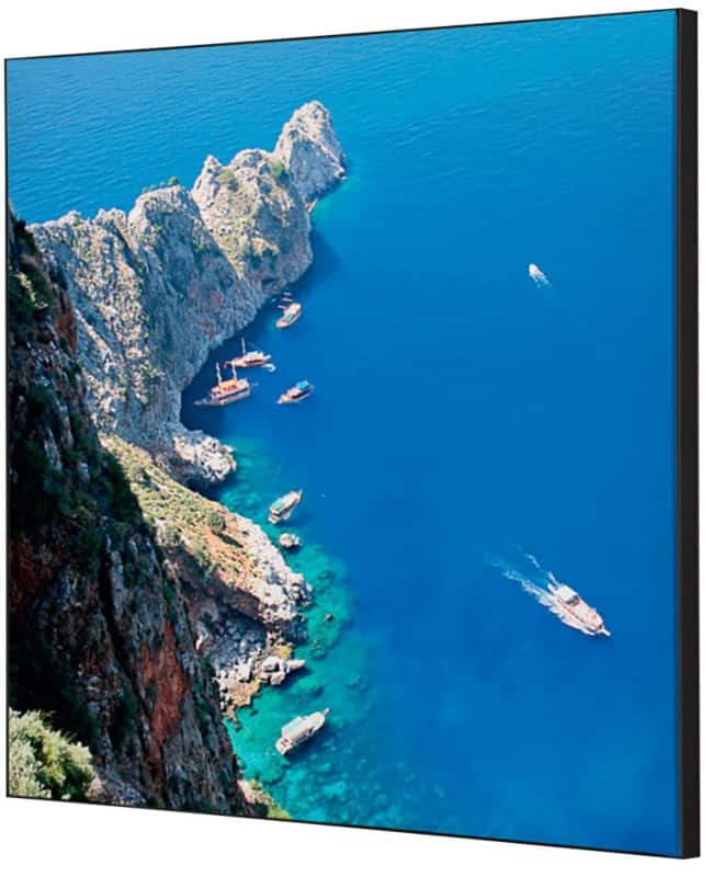 SHOWDOWN Sea Rocks Textielen Wanddecoratie Multikleur Aluminium