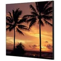 SHOWDOWN Palmtrees Sunset Textielen Wanddecoratie Multikleur Aluminium