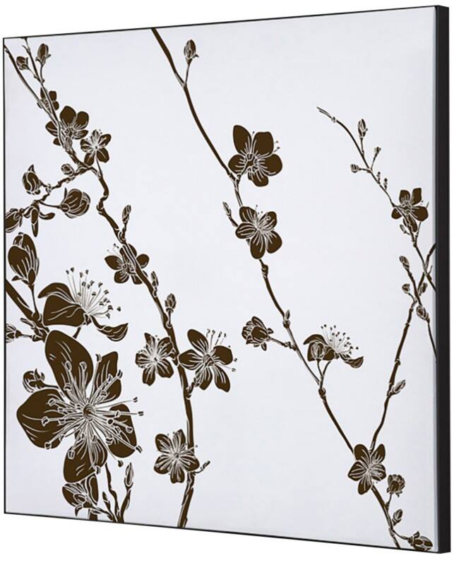 SHOWDOWN Japanese Blossom Textielen Wanddecoratie Multikleur Aluminium