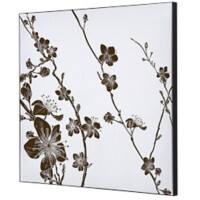 SHOWDOWN Japanese Blossom Textielen Wanddecoratie Multikleur Aluminium