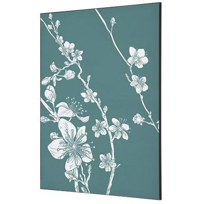 SHOWDOWN Japanese Blossom Textielen Wanddecoratie Multikleur Aluminium