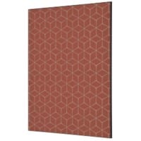 SHOWDOWN Hexagon Textielen Wanddecoratie Multikleur Aluminium