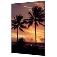 SHOWDOWN Palmtrees Sunset Textielen Wanddecoratie Multikleur Aluminium