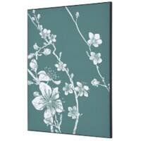 SHOWDOWN Japanese Blossom Textielen Wanddecoratie Multikleur Aluminium