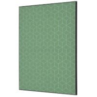 SHOWDOWN Hexagon Textielen Wanddecoratie Multikleur Aluminium