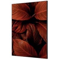 SHOWDOWN Botanical Leaves Textielen Wanddecoratie Multikleur Aluminium