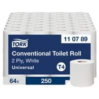 Tork Universal Toiletpapier 2-laags 110789 64 Rollen à 250 Vellen