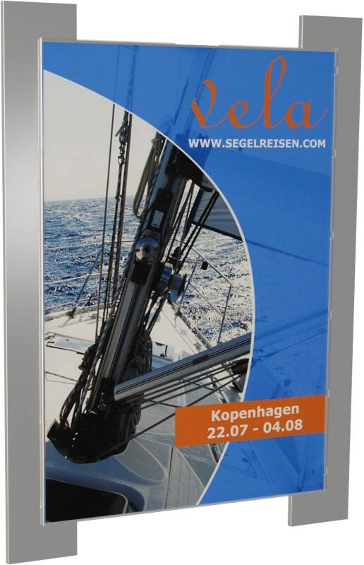 Kerkmann Displayframe Wandmontage Zilver 43652914 37,7 x 2 x 50 cm