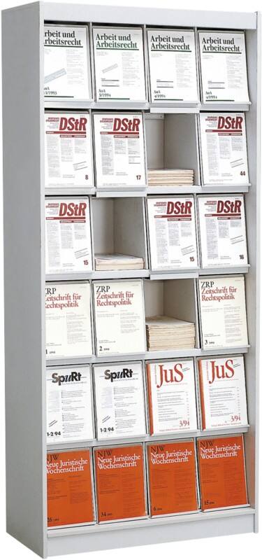 Kerkmann 22 x 30 cm Folderhouder Grijs 49379011 970 (B) x 420 (D) x 2,200 (H) mm