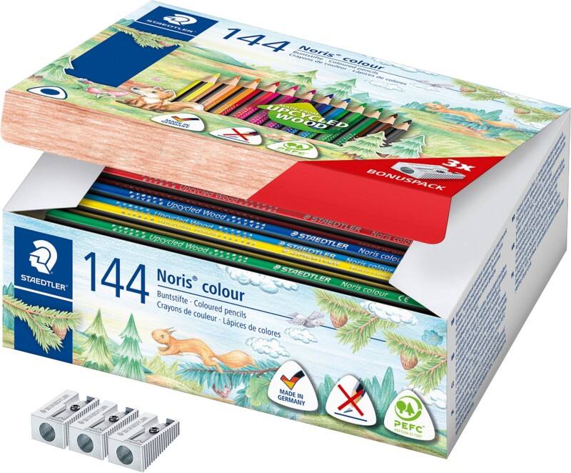 STAEDTLER Noris Kleurpotloden Kleurenassortiment Pak van 144
