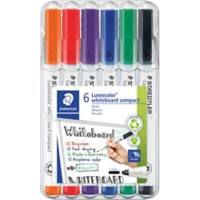 STAEDTLER Lumocolor Whiteboard-marker Viltpunt Pak van 6