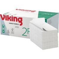 Viking Standard 100% gerecycled Handdoek V-vouw Wit 2-laags 15 Stuks à 250 Vellen 