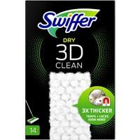 Swiffer Vloerdoekjes Wit 32,8 x 6,2 x 24,2 cm 8006540001240 Pak van 14