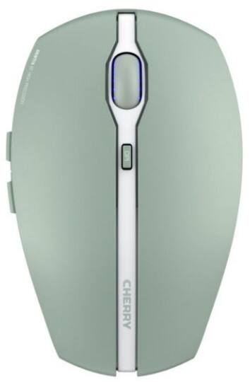 CHERRY Muis Draadloos Groen Geschikt voor linkshandigen