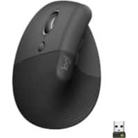 Logitech Draadloze Muis Grijs Geschikt voor linkshandigen 910-006474