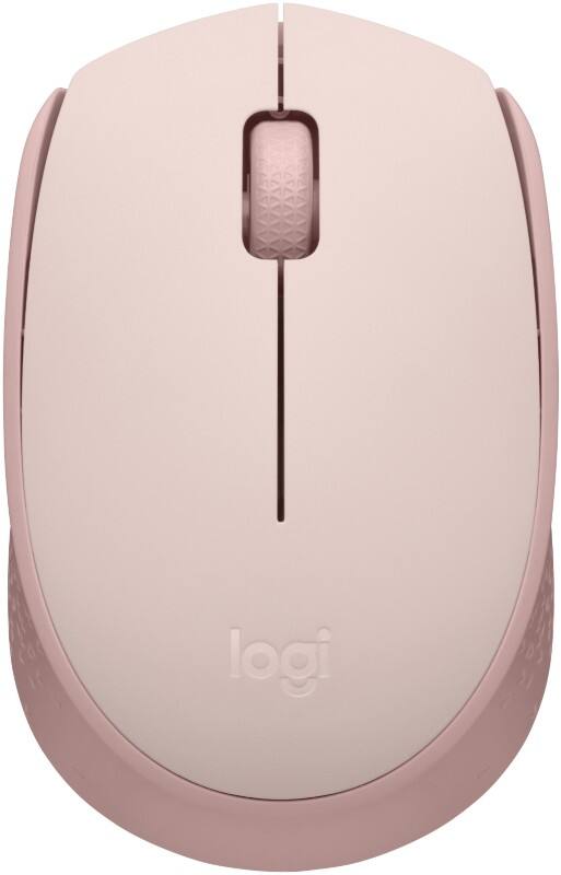 Logitech M171 Muis Draadloos Roze Geschikt voor linkshandigen