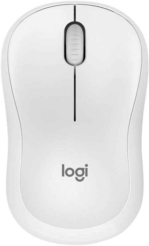 Logitech M240 Draadloze muis Draadloos Wit Geschikt voor linkshandigen