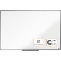 Nobo Essence Whiteboard 1905210 wandmontage magnetisch gelakt staal 90 x 60 cm