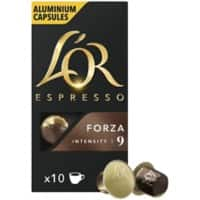 L'OR Espresso Forza Koffiecups Dark Pak van 100 à 0,5 g