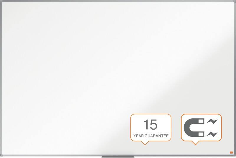 Nobo Essence Whiteboard 1905213 wandmontage magnetisch gelakt staal 180 x 120 cm