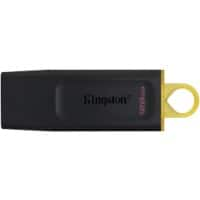 Kingston USB-stick 128 GB Geel, zwart